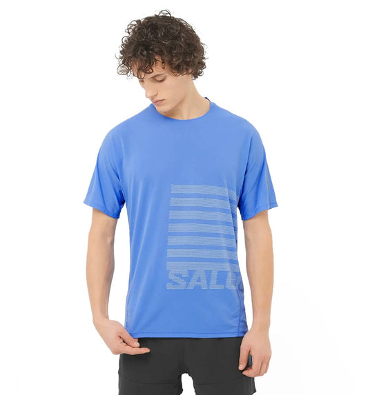 Camiseta M/c Trail_Hombre_SALOMON Sense Aero Ss Tee Gfx M