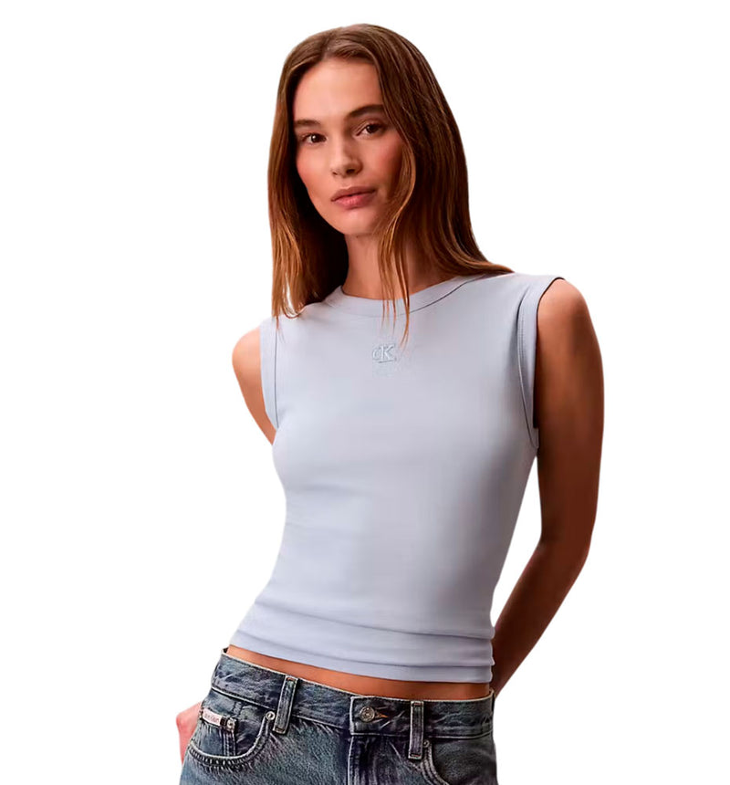 Camiseta Sin Mangas Casual Calvin Klein Slim
