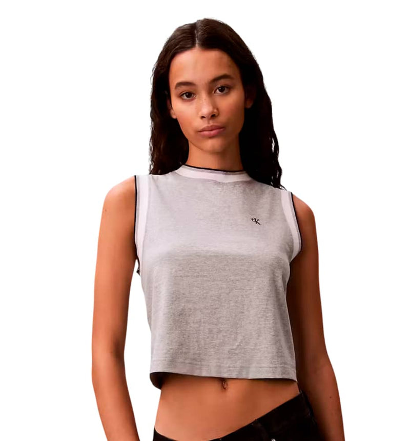 Camiseta Sin Mangas Casual Calvin Klein