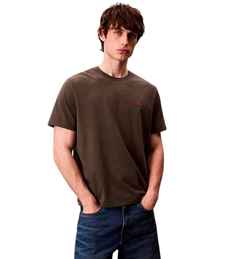 Camiseta M/C Casual Calvin Klein Ss Easy Monogram Tee