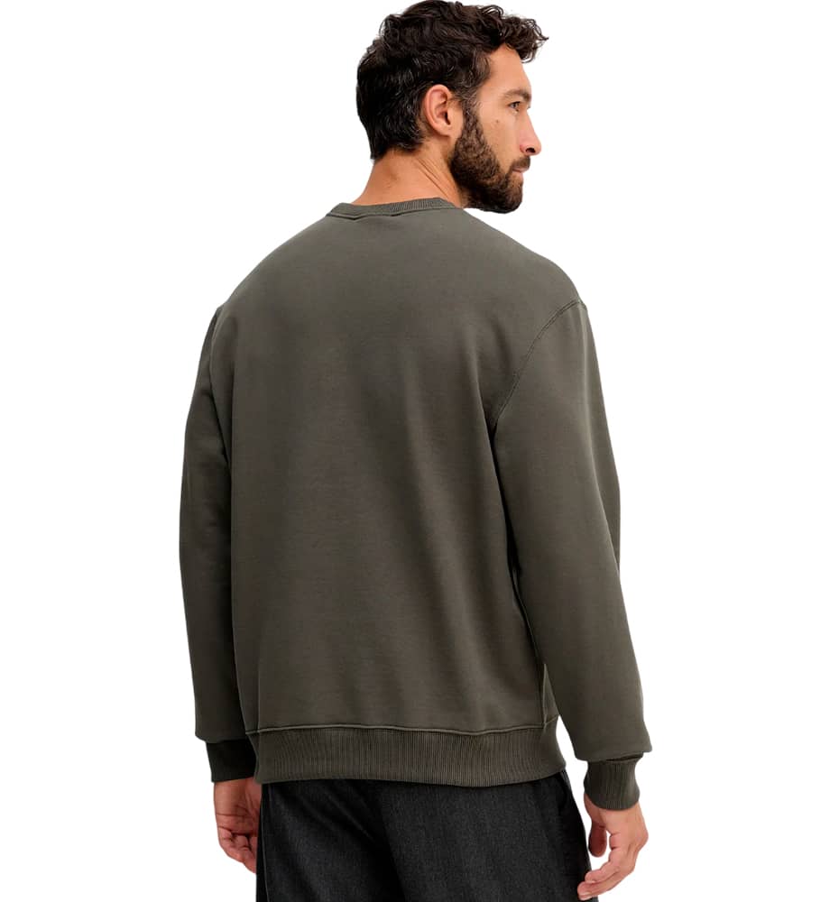 Sweatshirt Casual_Men_CALVIN KLEIN Ls Eu 350terry Monogram Cn Swtsh