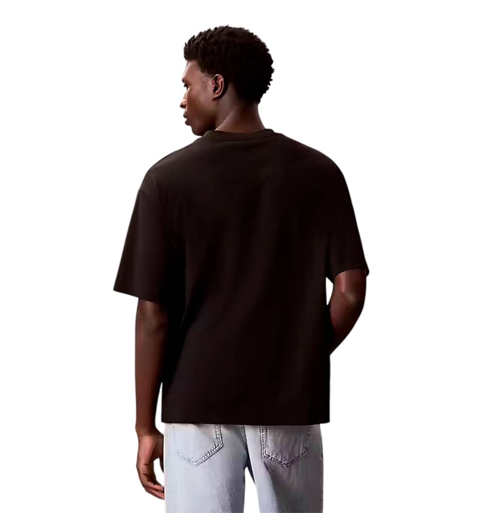 Camiseta M/c Casual_Hombre_CALVIN KLEIN Ss 30s Micro Monologo Graphic Te