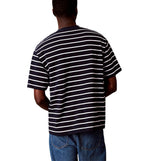 Calvin Klein Stripe Pique Casual T-Shirt