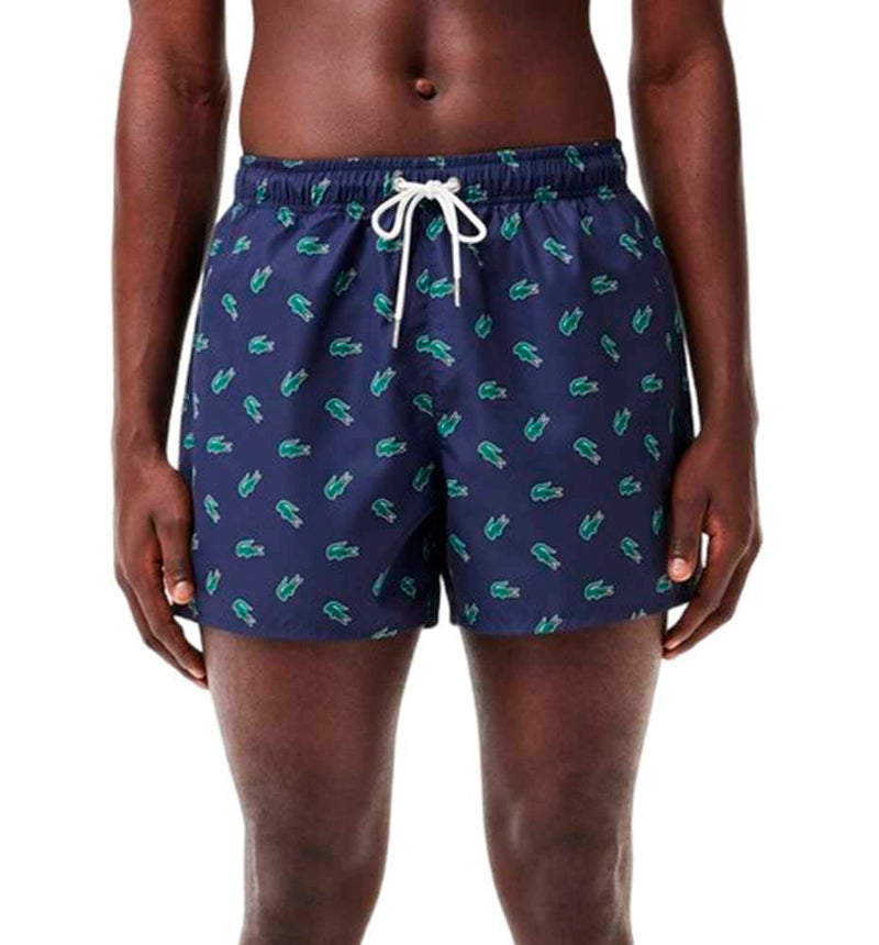 Bañador Baño Lacoste Crocodrile Print Swim