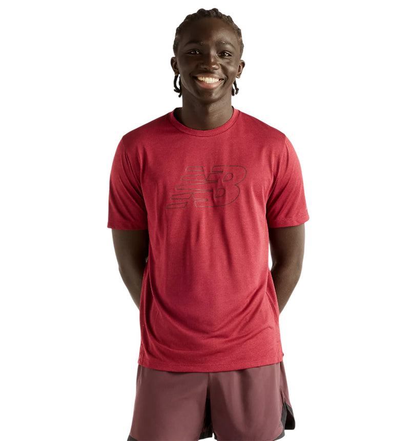 Camiseta Running New Balance Pdr Rc Essential Graphic T-S V2