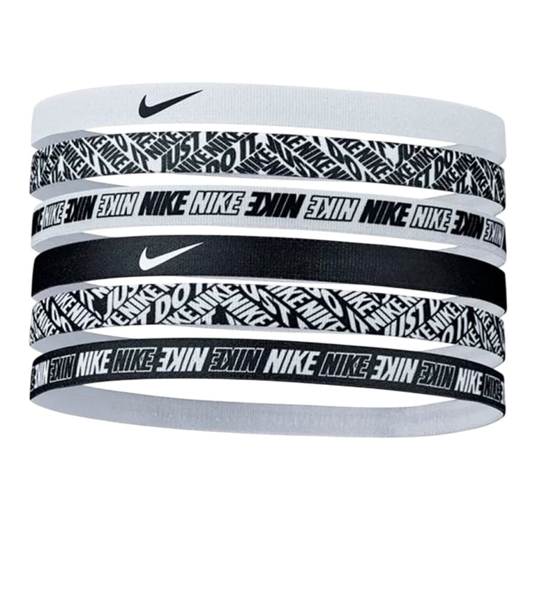 Fitas de Cabelo / Bandas de Pulso Fitness Nike Printed Headbands 6pk