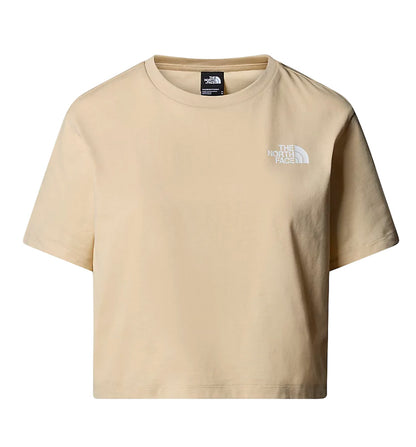 Camiseta M/c Casual_Mujer_THE NORTH FACE W Cropped Simple Dome Tee