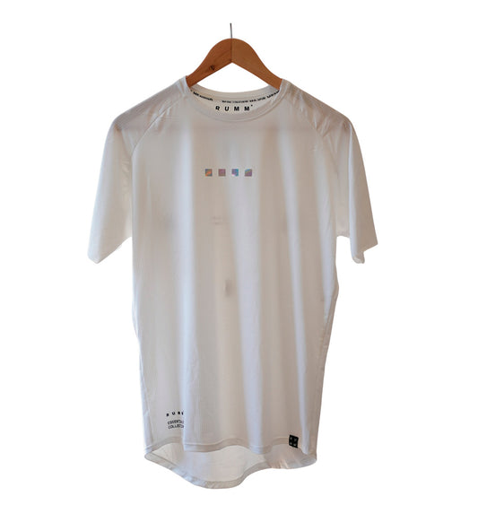T-shirt M/c Running_Mujer_RUMM Essential White Woman