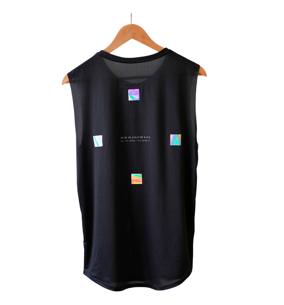 Running_Men's_RUMM Essential Black Tank Sleeveless Shirt