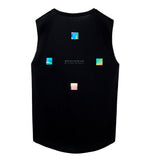Camiseta Sin Mangas Running Rumm Essential Black Tank