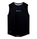 Camiseta Sin Mangas Running Rumm Essential Black Tank