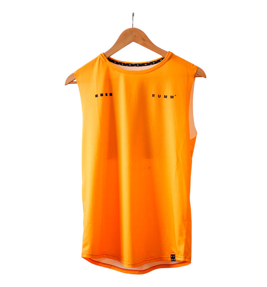 Running_Men's_RUMM Orange Tank Man Sleeveless Shirt