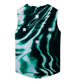 Sleeveless Running Tank Top Rumm Glass Green