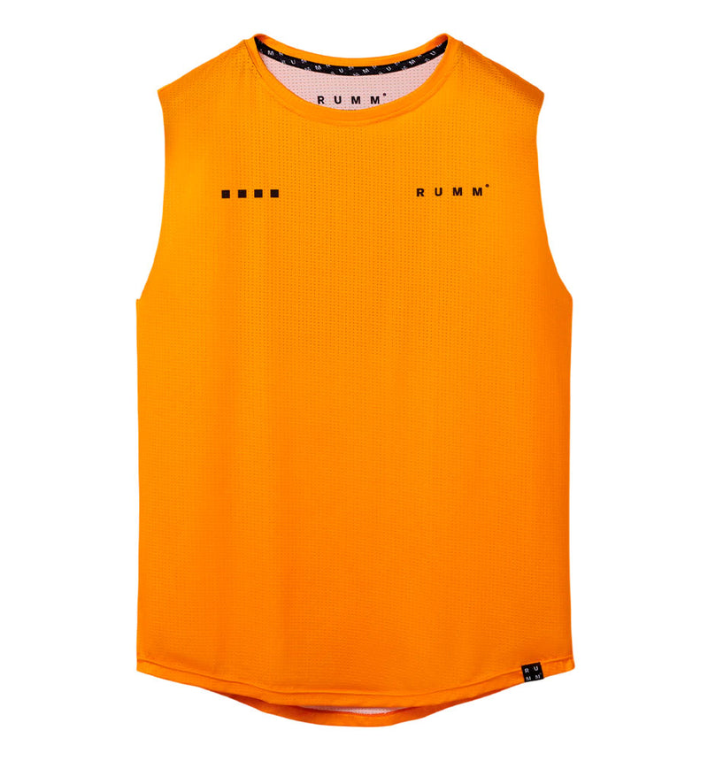 Camiseta Sin Mangas Running Rumm Orange Tank