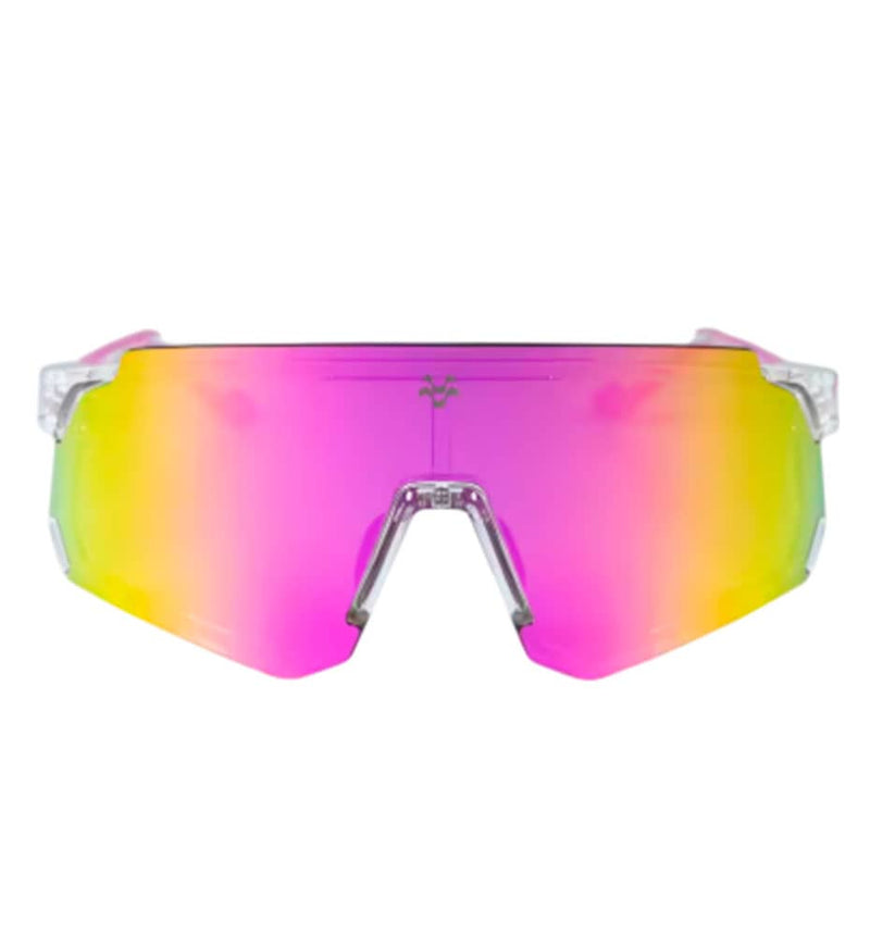Mos Menorca Fluo Pink Running Glasses