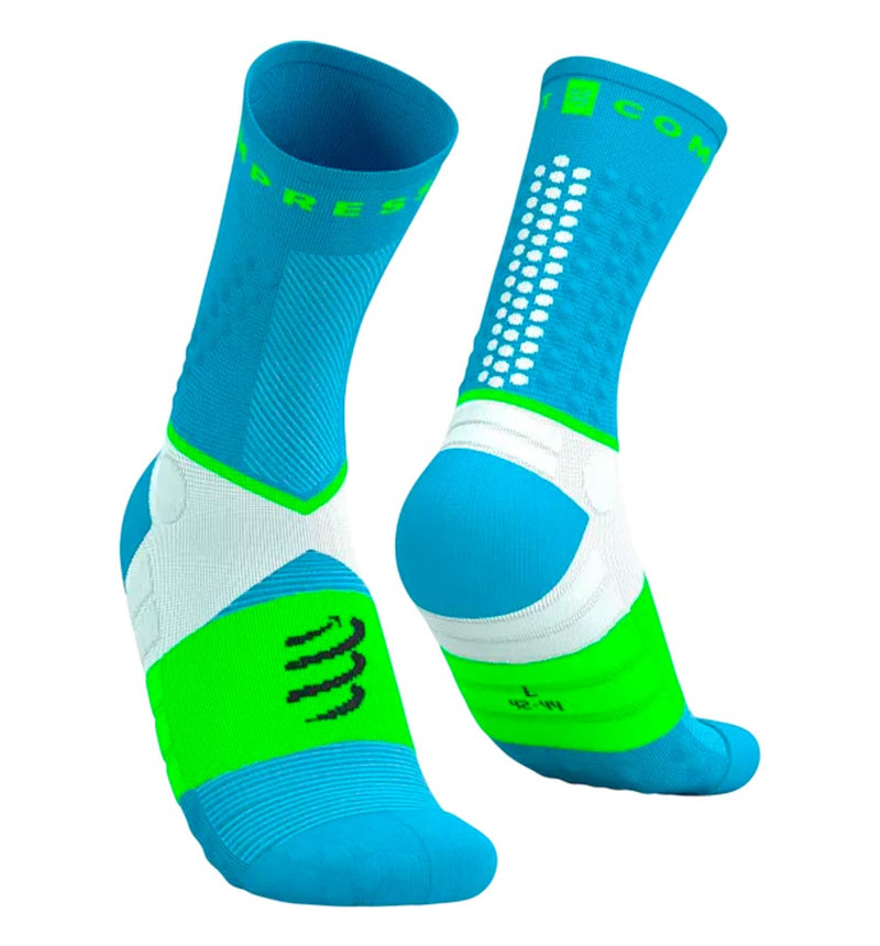 Meias de Trail Compressport Ultra Trail Socks V2.0