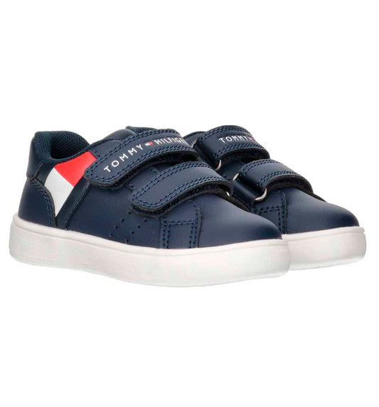 Casual Sneakers_Child_TOMMY HILFIGER Flag Low Cut Velcro Sneaker