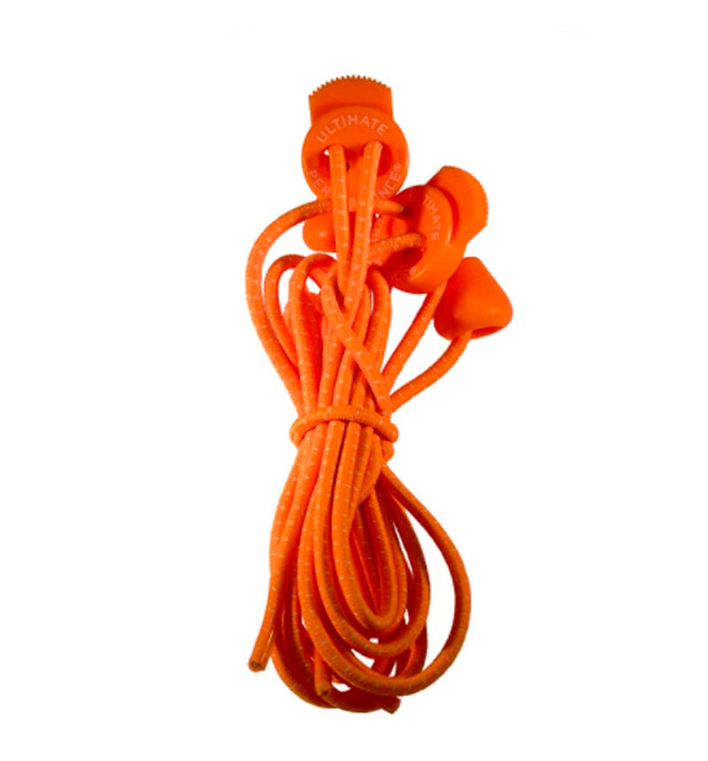 Zeibe Elastic Running Shoelaces, Orange