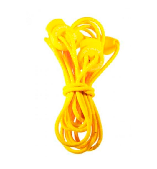 Ultimate Performance Running Elastic Shoelaces, Yellow Reflective