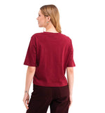 Camiseta M/C Casual Guess Colette Boxy T-Shirt