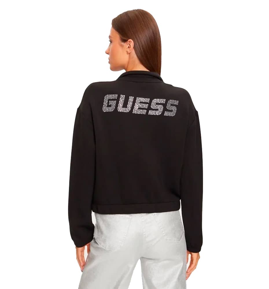 Casual Jacket_Women_GUESS Cecilia Scuba Zip Sweatshirt