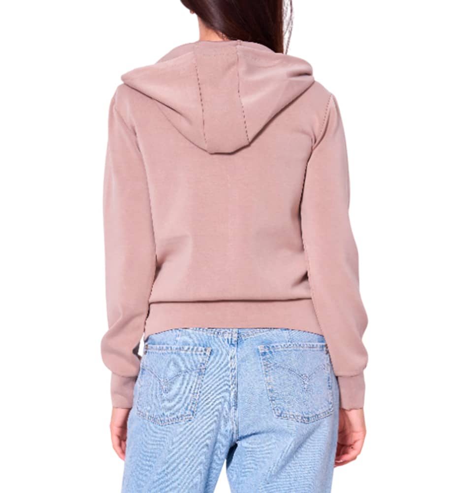 Jacket Casual_Mujer_GUESS Olympe Full Zip Hoodie Sweatsh