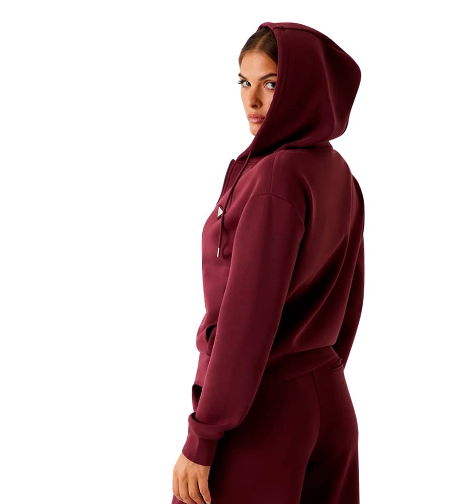 Jacket Casual_Mujer_GUESS Olympe Full Zip Hoodie Sweatsh