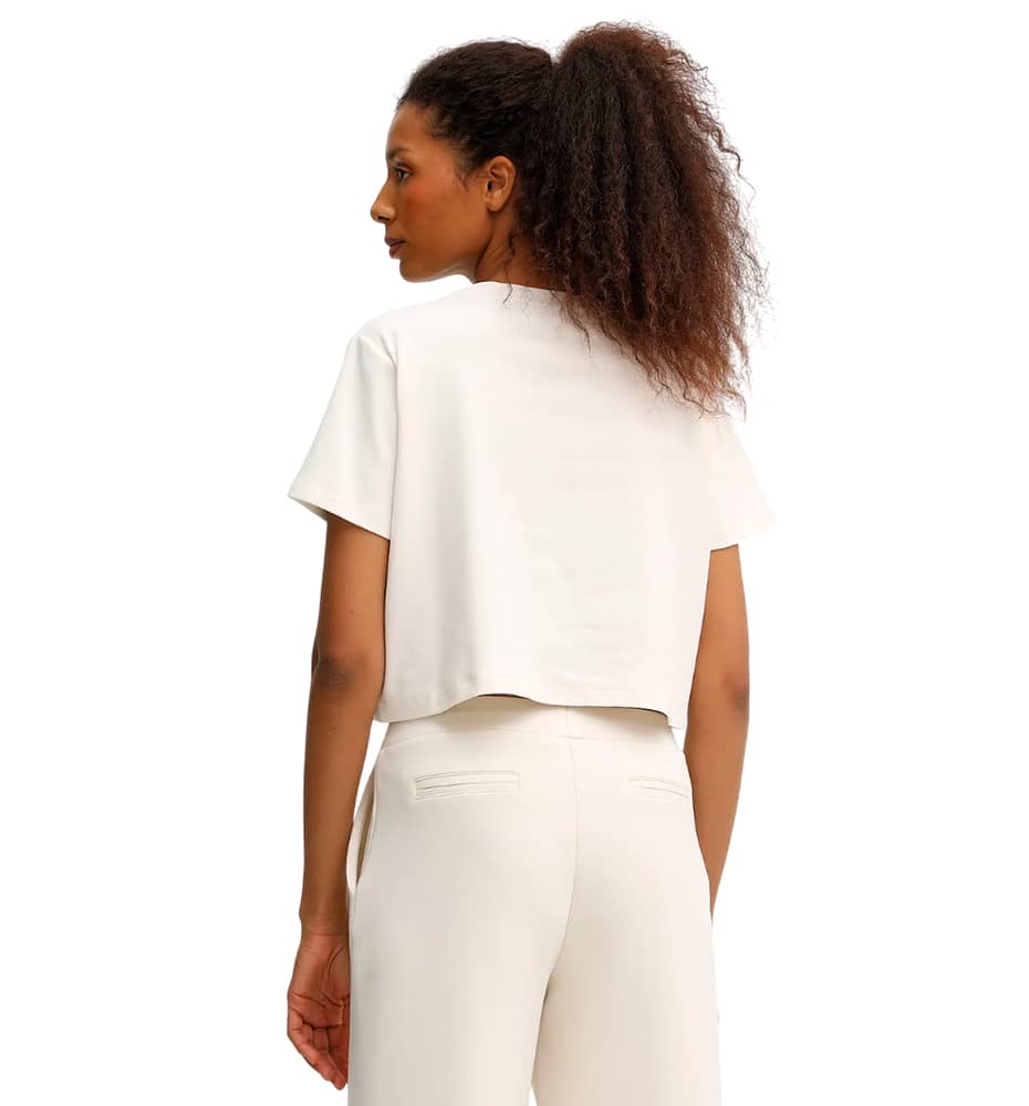 Women's Casual Short-Sleeve T-Shirt by GUESS Fabia Crop T-Shirt