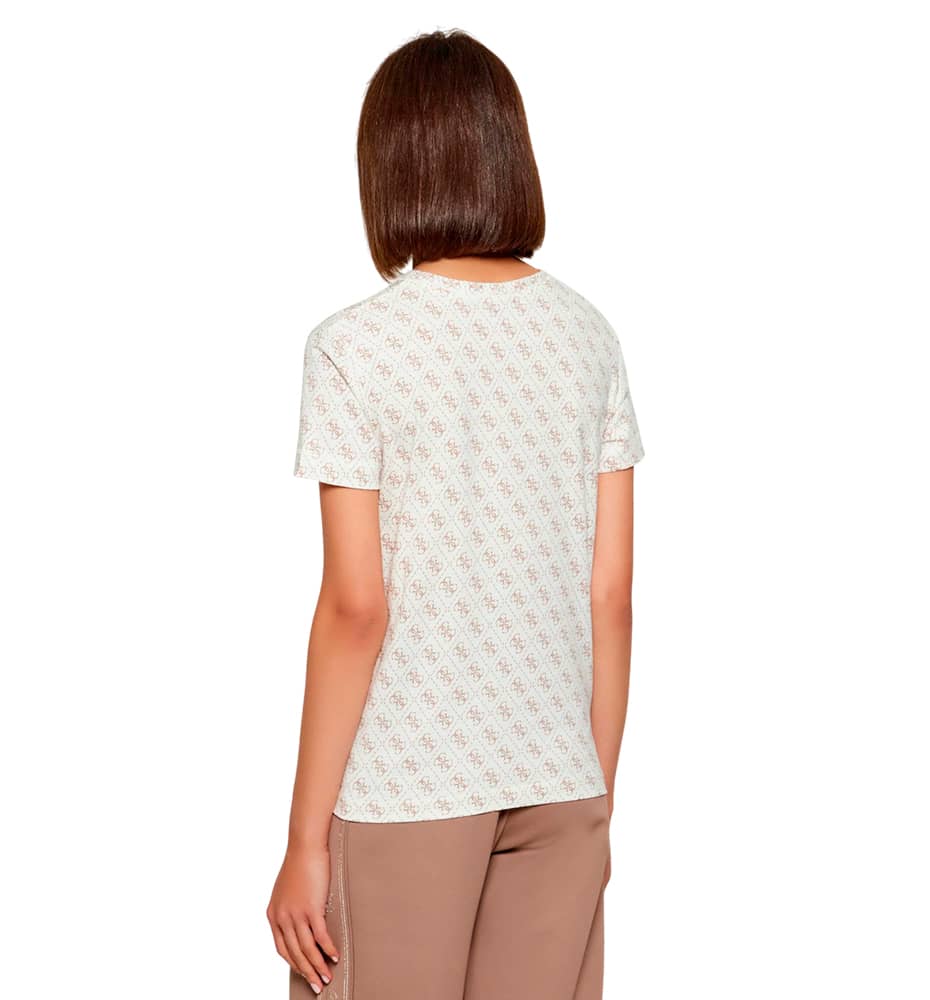 T-shirt M/c Casual_Mujer_GUESS 4g Rhombus Studs Ss T-shirt