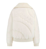 Chaqueta Casual Guess Dora Detachable Knit-Collar Pu