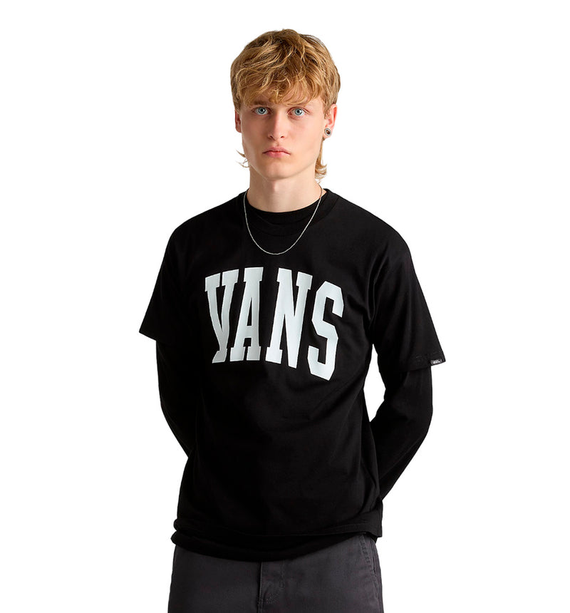 Camiseta M/C Casual Vans Arched Ss Tee