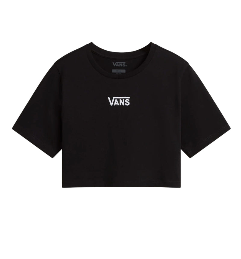 Casual M/C T-shirt Vans Flying V Crew Crop Ii