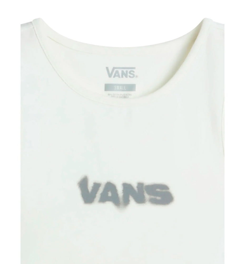 Women's Casual Tank Top_VANS Blur Fitted Crop Tank