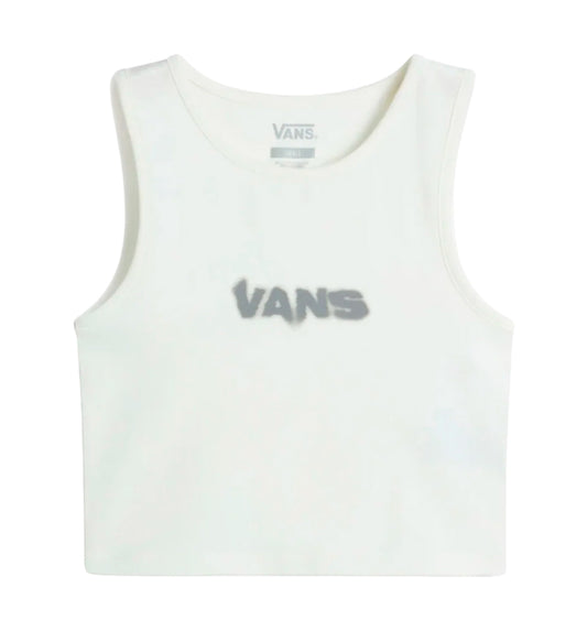 Women's Casual Tank Top_VANS Blur Fitted Crop Tank