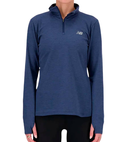 Running_Women_NEW BALANCE Sport Essentials Space Dye Sweatshirt