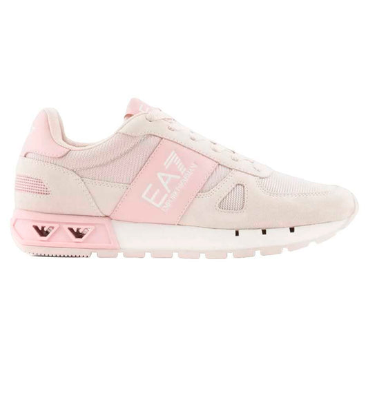 Casual_Unisex_ARMANI EA7 Black&white Legacy Sneakers