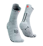 Meias de Compressão de Corrida Compressport Pro Racing Socks V4.0 Run High