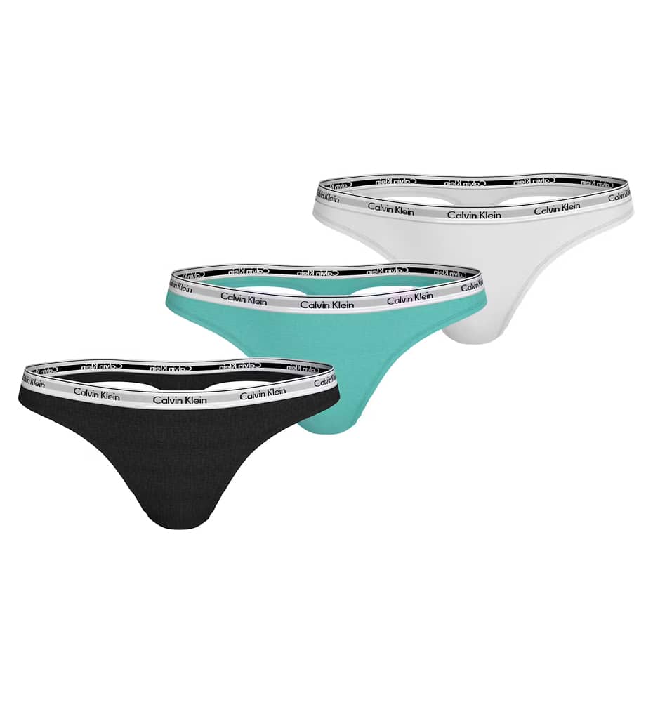 Casual_Women's Underwear_CALVIN KLEIN 3 Pack Thong Low-rise