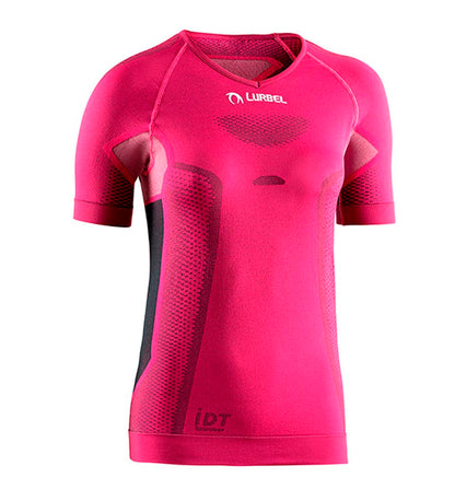 Camiseta M/c Running_Mujer_LURBEL Cristallo Short Sleeves W