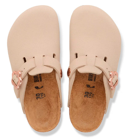 Sandalias Casual Birkenstock Boston Flower Buckle Kids