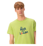 Camiseta M/C Casual El Pulpo El Mar Todo Lo-Cura