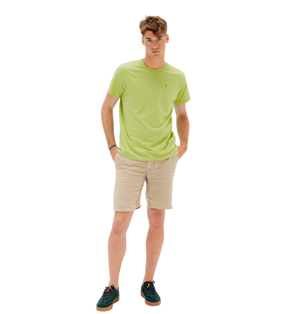 Camiseta Casual_Hombre_EL PULPO Camiseta Basica Bordado