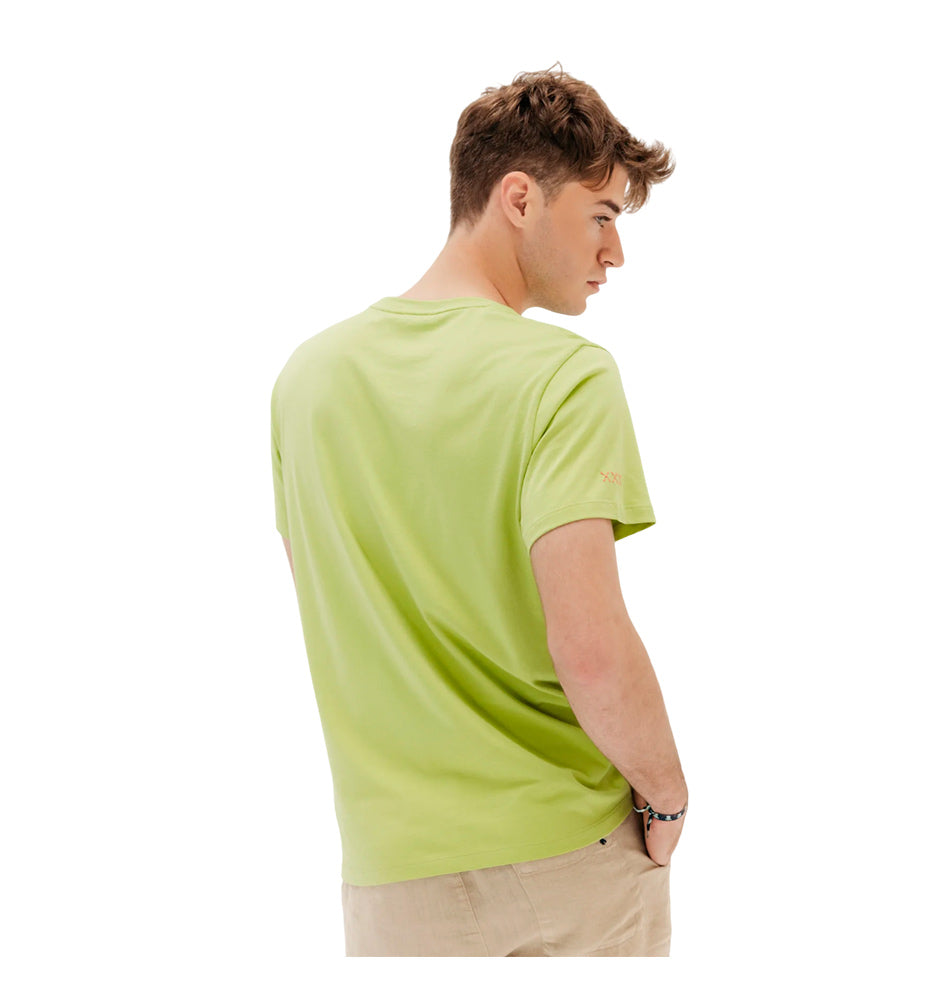 Camiseta Casual_Hombre_EL PULPO Camiseta Basica Bordado