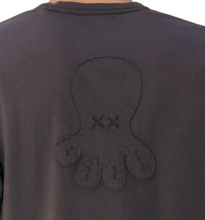 Camiseta Casual El Pulpo Logo Tejido