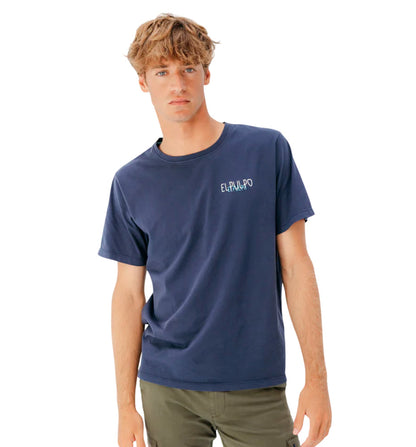 Camiseta Casual El Pulpo Logo Tejido