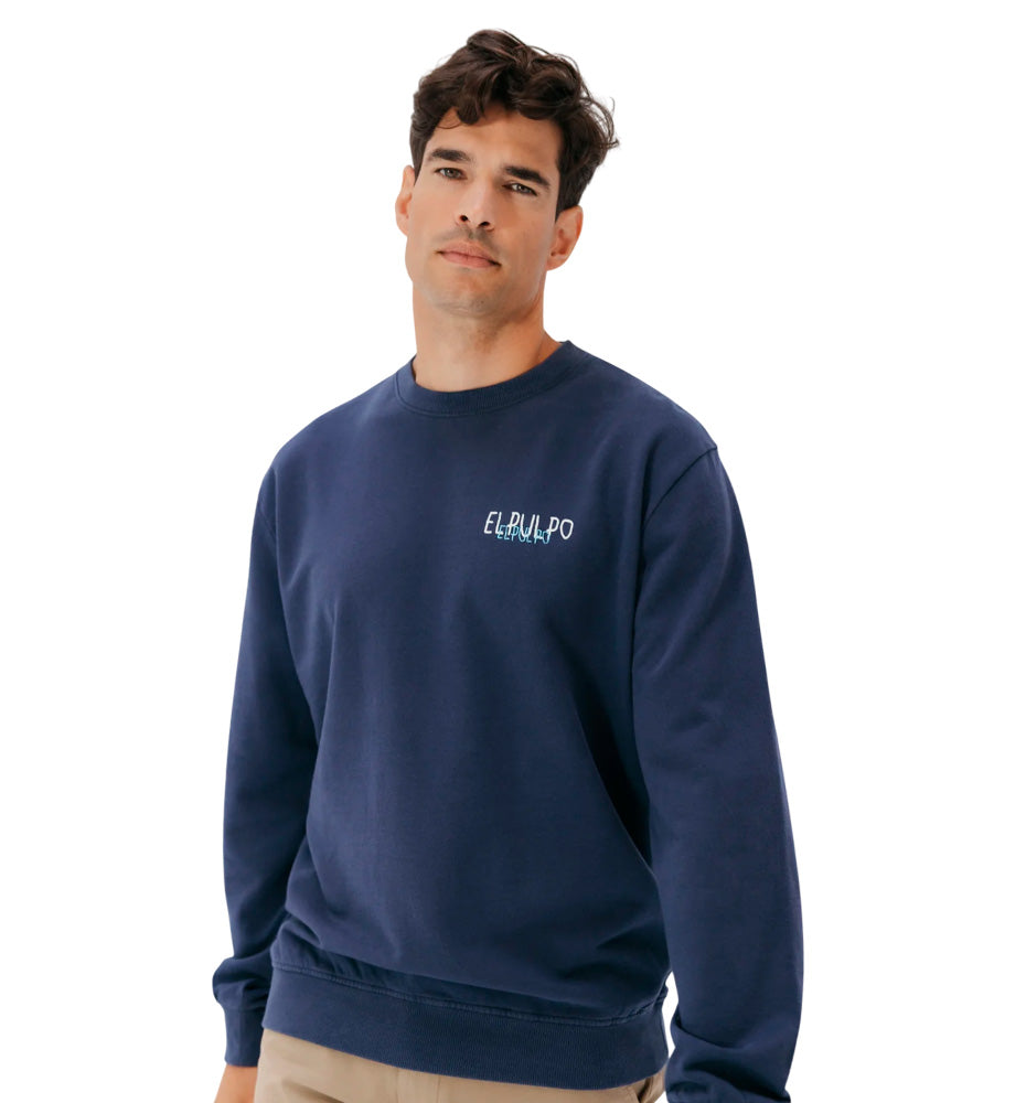 Sudadera Casual El Pulpo Sudadera Logo Tejido