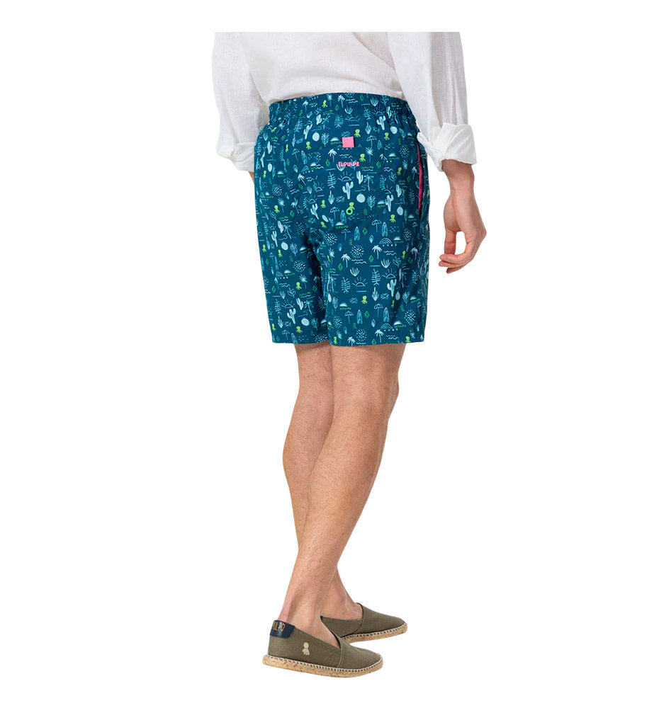 Bañador Baño_Hombre_EL PULPO Bañador Estampado