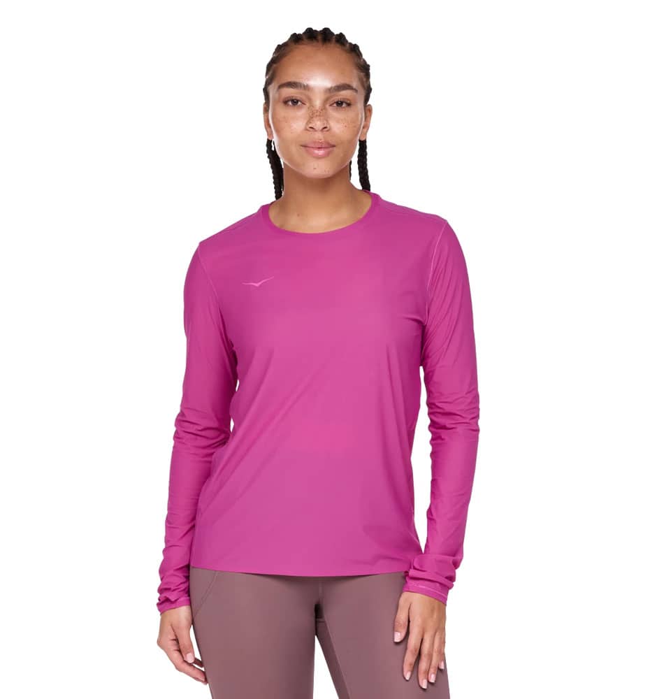 Camiseta M/l Running_Mujer_HOKA Camiseta W Airolite Run Long