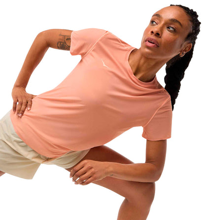 T-shirt M/c Running_Woman_HOKA Performance Run Short Sleeve