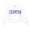 Sudadera Casual_Mujer_CHAMPION Crewneck Croptop Sweatshirt